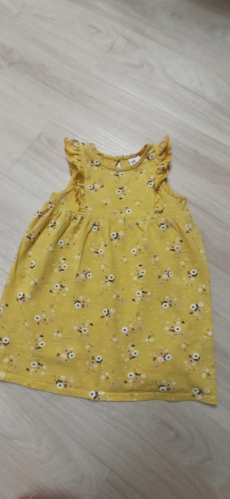 Žlté šaty h&m, h&m,92