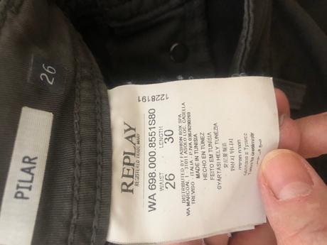 Replay nohavice, replay,26