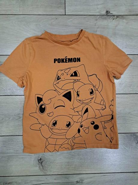 Tričko pikatchu 128 velkosť , v peknom stave, 128