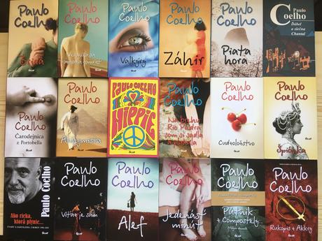 Paulo coelho - komplet knihy 18ks,