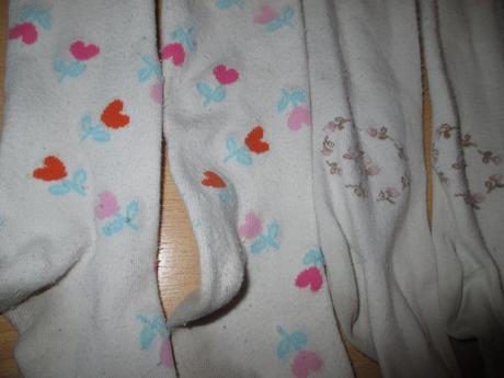 2x biele pancusky so vzorom, cena spolu, marks & spencer,98