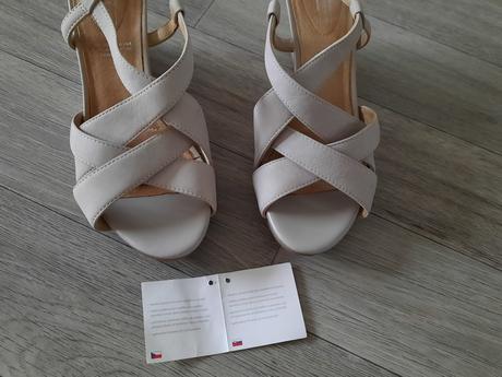 Šedé sandále 5th avenue deichmann, deichmann,36