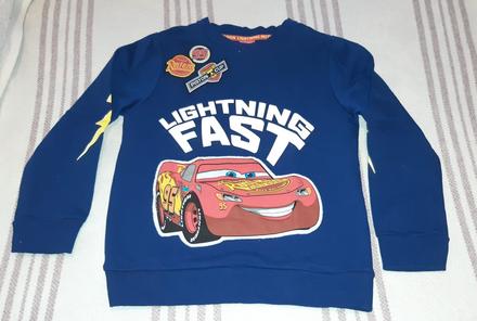 Mikina cars velk. 122, 122