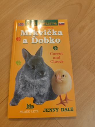 Mrkvička a ďobko -dvojjazyčná kniha,