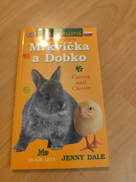 Mrkvička a ďobko -dvojjazyčná kniha,