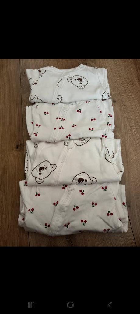 Pyzamka na zips z biobavlny 9-12, 74