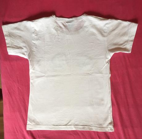 Biele tričko s rybami z chorvátska, 116