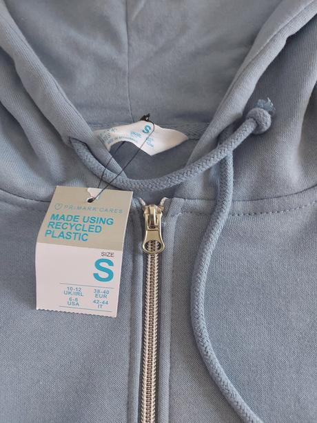 Mierne zateplena mikina, primark,s