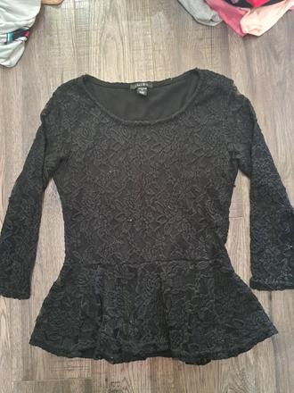 Tričko a čipkou, m