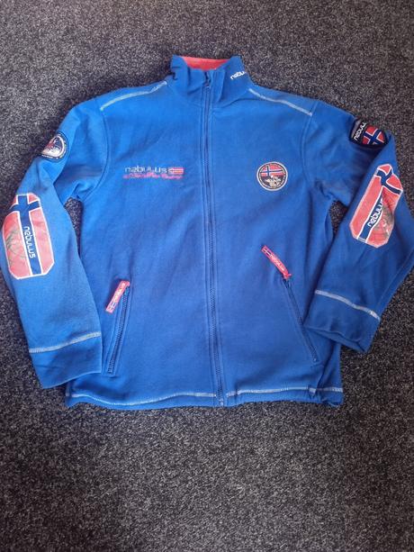 Flausova mikina na zips nebulus, s