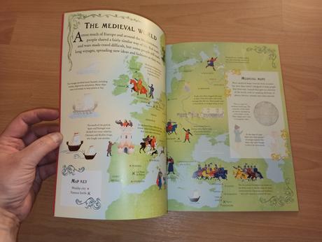 The usborne middle ages sticker book, 