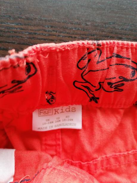 Oranžové kratasky, f&f,92