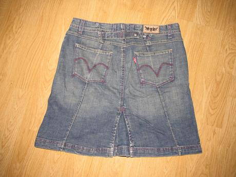 Rifľová sukňa v. l, levis,l