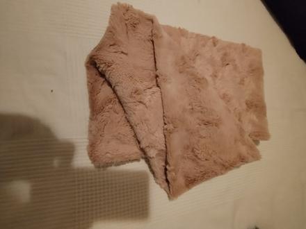 Krásny plyšový staroružový šál, orsay