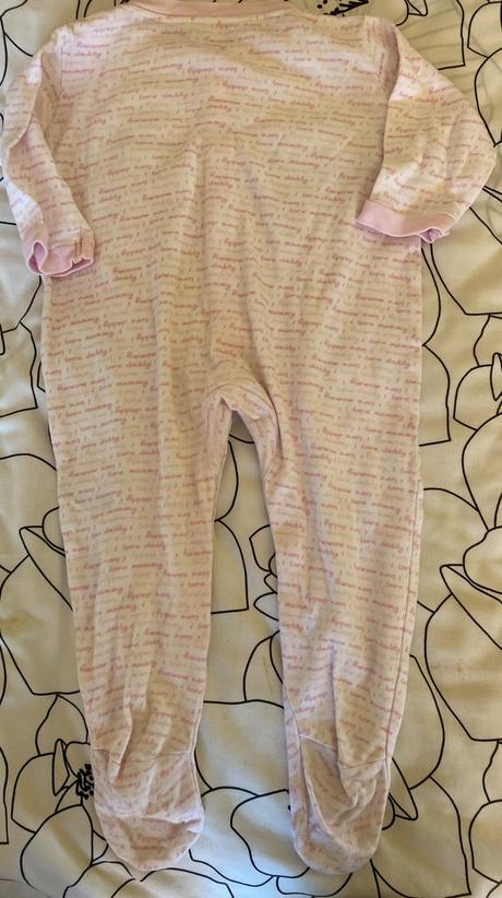 Bavlnené overaly na spanie s potlačou george v. 74, george,74