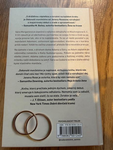 Kniha bettseler- psychologicky triler, 