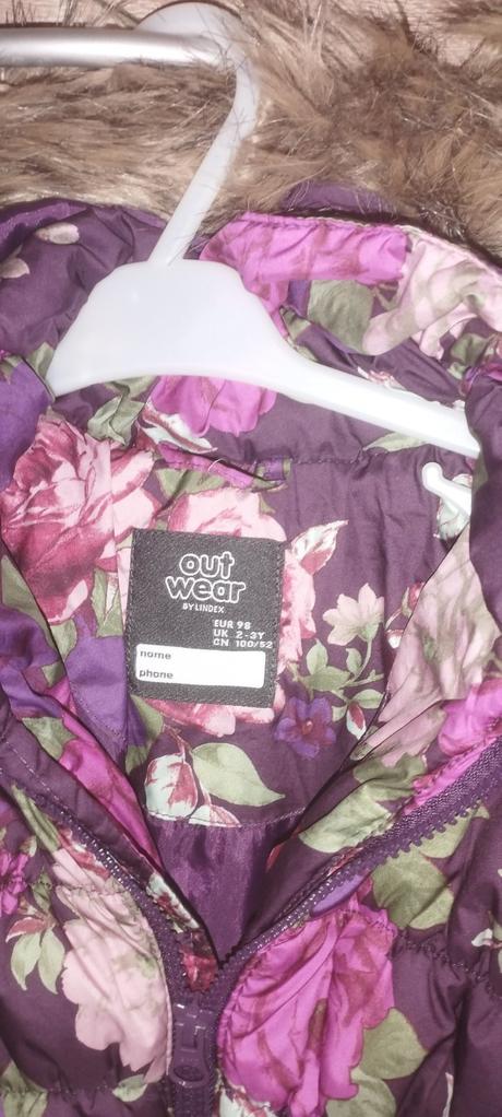Nádherná zimná bunda lindex, lindex,98