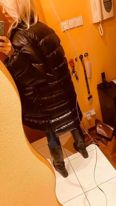 Valentino red zimná paperovka bunda, m