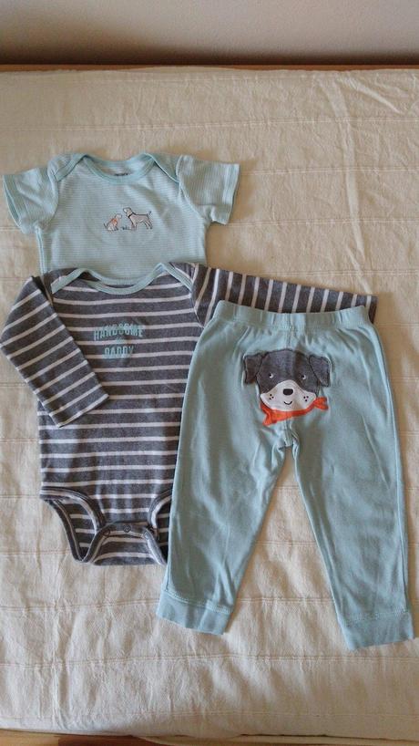 Pásikavé body s nápisom, carter's,86