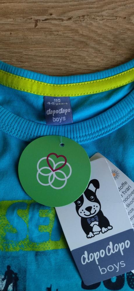Detské tielkové tričko, dopodopo,116