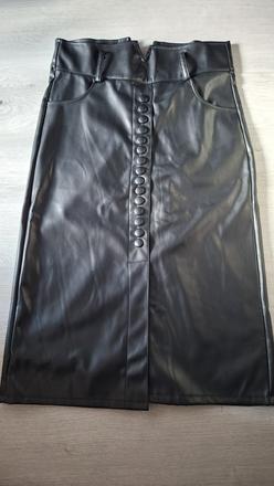 Andžela koženková sukňa, xl