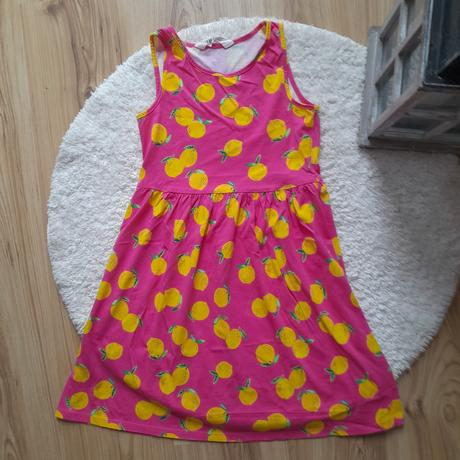 Bavlnene saty 134/140, h&m,134