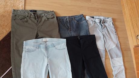 5x nohavice/rifle 38, 38