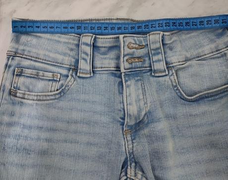 Zvonové džínsy, h&m,152