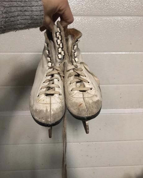 Biele ľadové korčule, botas,30