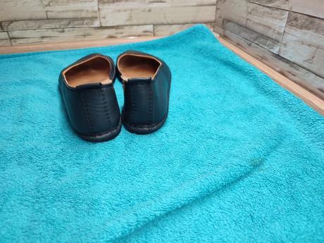 Luks barefoot - dámske čierne kožené baleríny, 36