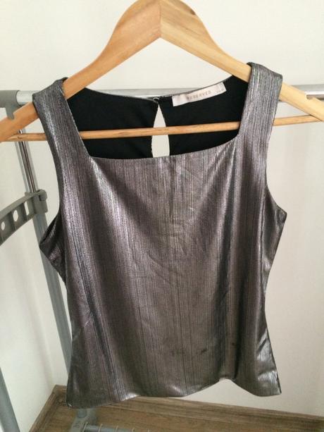 Predám metalické tielko, reserved,xs