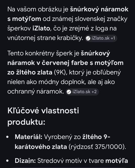Zlatý náramok, 