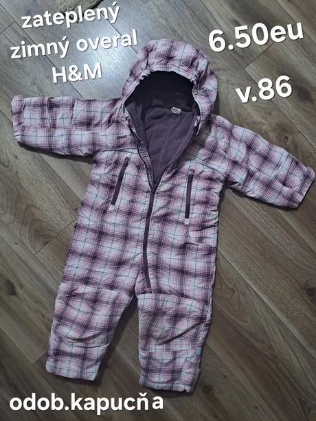 Zimný overal h&m, h&m,86