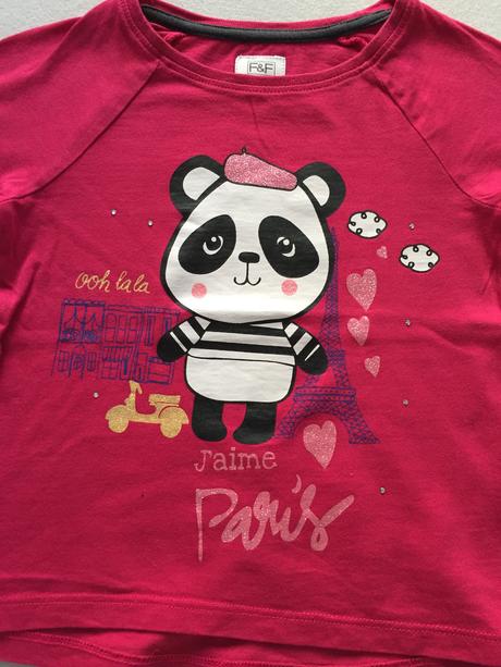 Tričko s pandou, f&f,92