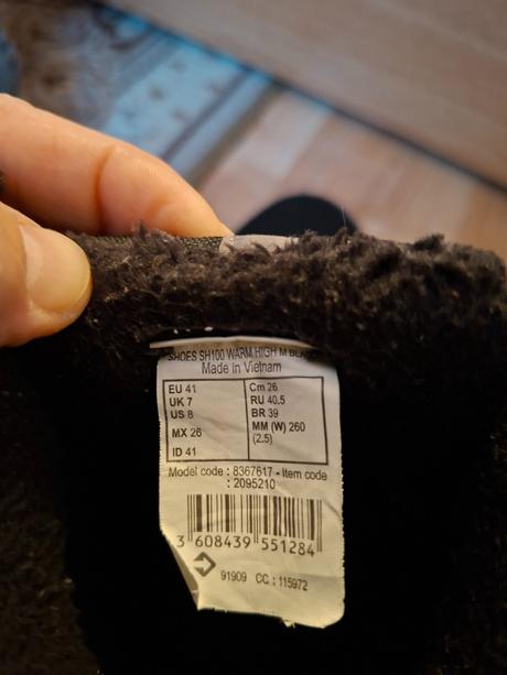 Topánky na zimu, quechua,41