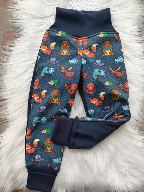 Softshellová bunda +nohavice, 74 - 146