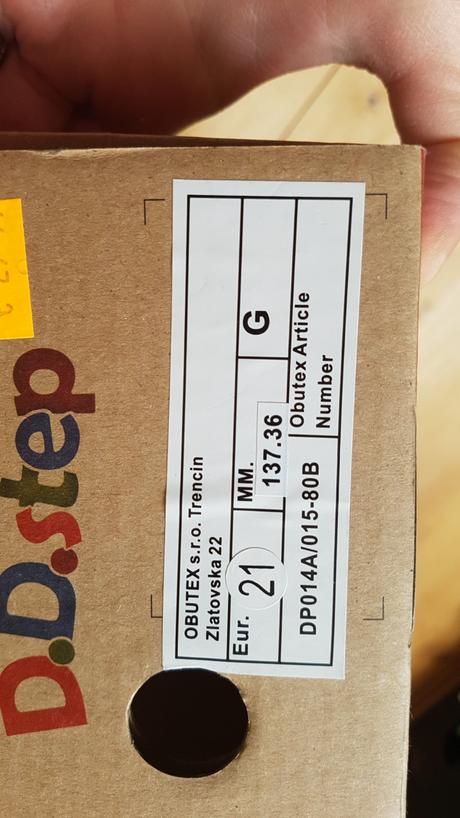 Prechodne topanocky, d.d.step,21