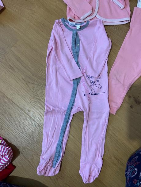 Balík oblečenia body,tepláky,mikina, 68–80