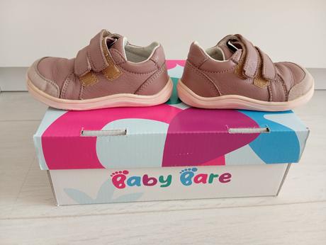 Celoročné baby bare shoes febo go rosabrown 22, baby bare shoes,22
