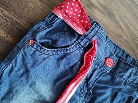 Trištvrťové riflove nohavice, c&a,86