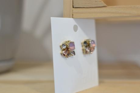 Zlato-ružová sada šperkov, h&m