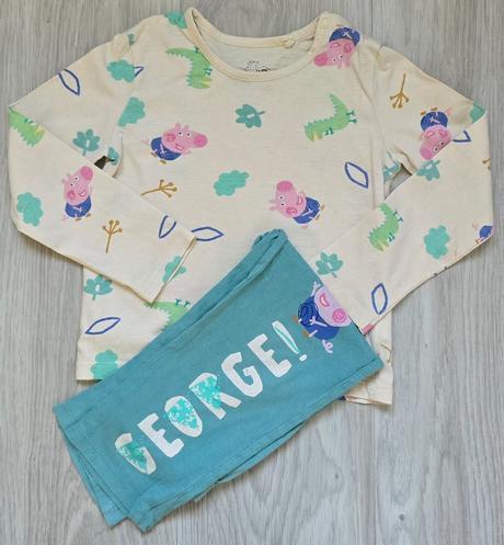 Pyžamo peppa pig, fox & bunny,98