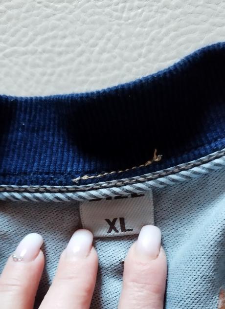 Riflová bunda s vyšívkou, xl