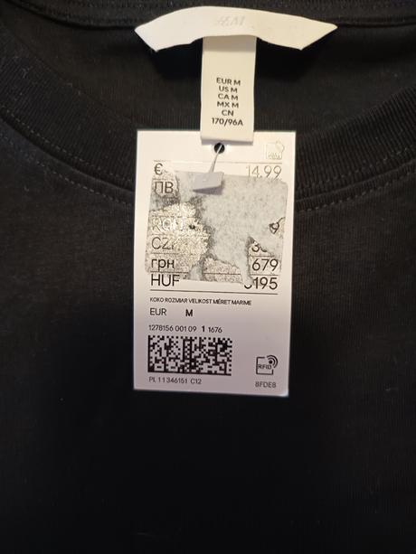 Nove oversize trickove šaty m-xl, h&m,l