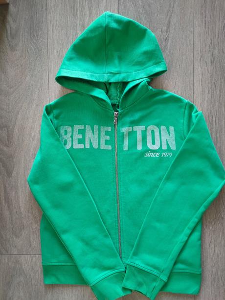 Kvalitná detská mikina zn.benetton,10-11 r, 150 cm, benetton,152