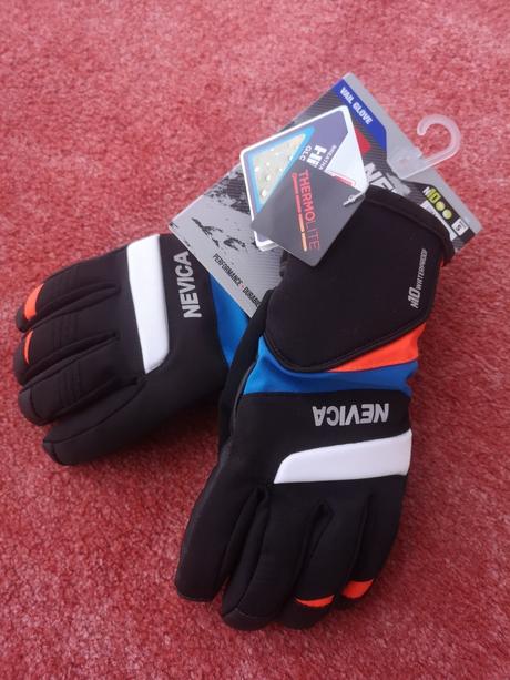 Nevica chlapčenské zimné rukavice 8 -10 rokov, 128 / 134 / 140