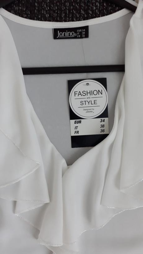 Nova elegantna bluzka 34/36 dlhy rukav, 34