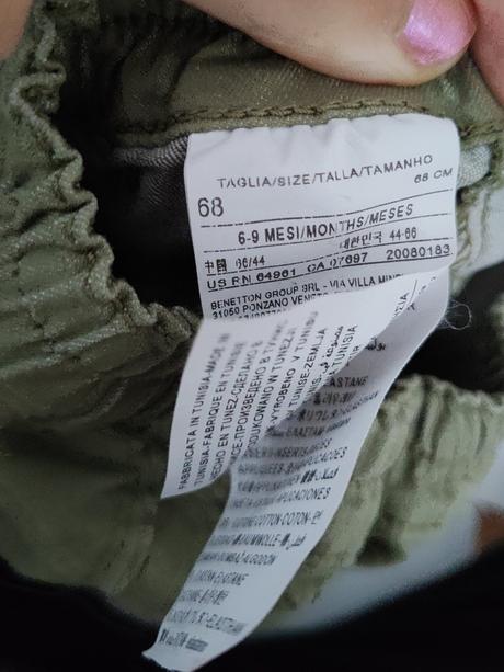Nohavice benetton, benetton,68