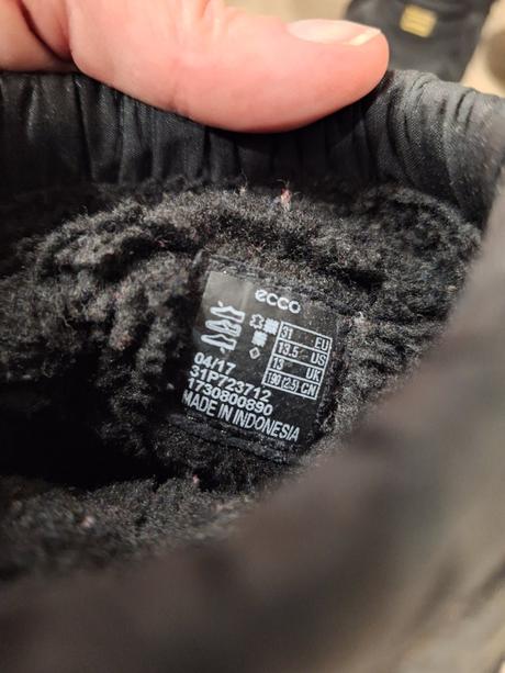 Ecco zimné čižmy, ecco,31