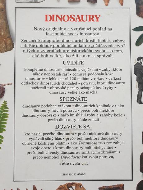 Dinosaury - vidieť, poznať, vedieť,
